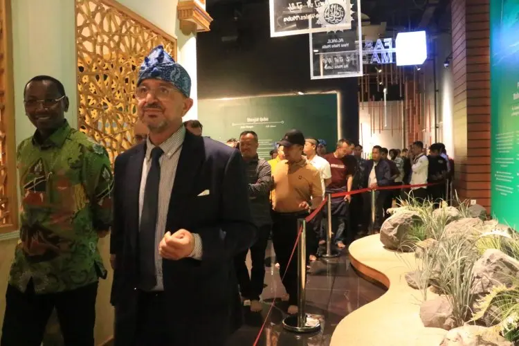 Delegasi Uni Afrika Kunjungi Masjid Al Jabbar dan Galeri Rasulullah