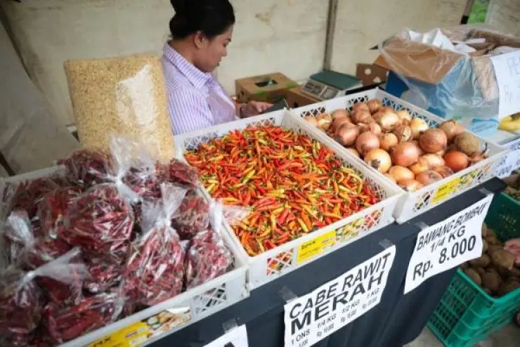 Harga Cabai di Kota Bandung Alami Penurunan