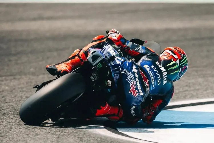 Quartararo Tampil Perkasa di Latihan Bebas 1 GP Belanda, Banyak Drama dan Bendera Merah Berkibar