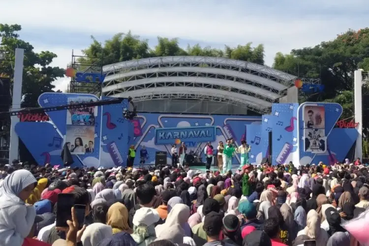 Karnaval SCTV 2025 Sapa Warga Kabupaten Bandung di Soreang