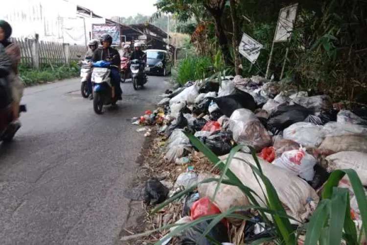 Kesal Papan Larangan Buang Sampah Tak Digubris, Warga Desa Sariwangi Minta Pemerintah Segera Angkut