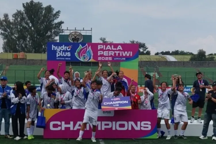 Persib Putri U-16 Raih Gelar Juara Piala Pertiwi 2025