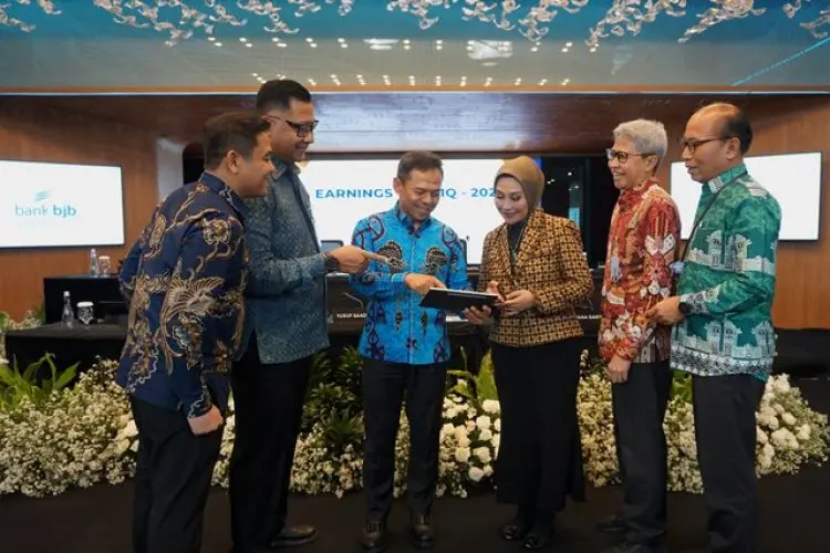 FOTO: Bank bjb Earnings Call Triwulan I 2025