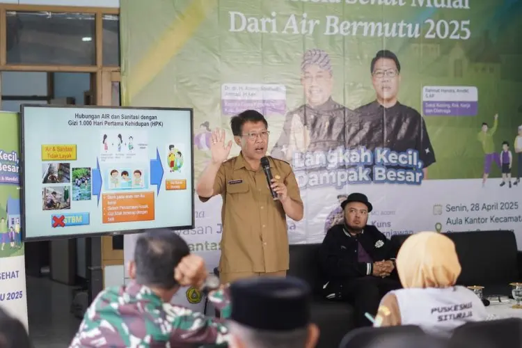 Angka Stunting Capai 14,4 Persen, Yayasan Jiva Svastha Nusantara Berikan Penyuluhan Kualitas Air Minum di Kab. Sumedang