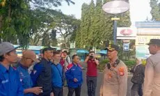 Peringati May Day di Jakarta, Ribuan Buruh dari Cimahi dan KBB Dikawal 741 Personel Polres Cimahi