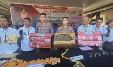 Ancaman Bui Seumur Hidup Menanti 33 Tersangka Penyalahguna Narkotika yang Diungkap Sat Resnarkoba Polres Cimahi 