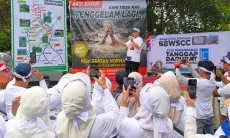 Aksi Damai, 3.000 Warga Bojongkulur Minta Percepatan Normalisasi Sungai Cikeas dan Sungai Cileungsi