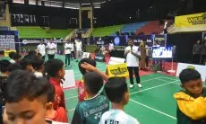 Turnamen Bupati Sumedang Open 2025 Resmi Dibuka, 450 Peserta Ramaikan GOR Tadjimalela