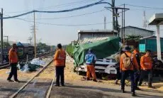 Berangkat dari Bandung, KA Harina Mengalami Kecelakaan di Semarang, Seorang Tewas
