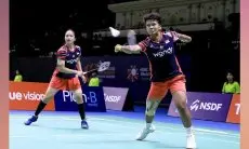 Trias/Rachel Melaju ke Perempat Final Taiwan Open 2025 Usai Taklukkan Ganda Malaysia dalam Dua Gim Langsung