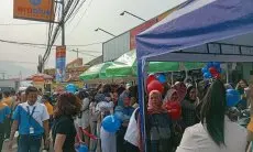Buka Gerai Perdana di Bandung, Toko Erablue di Batujajar 'Diserbu' Warga