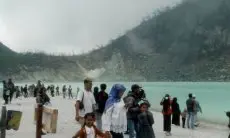 Warganet Keluhkan Mahalnya Tiket Masuk ke Objek Wisata Kawah Putih di Bandung Selatan
