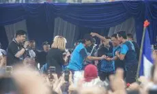 Persib Juara, Umuh Muchtar Hibur Warga Tanjungsari Sumedang