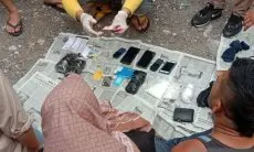 Tiga Pria Aceh Diringkus di Pool ALS Bukittinggi, Selundupkan 1,5 Kg Sabu-sabu