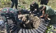 Viral Video Detik-detik Diduga Sebelum Insiden Ledakan Amunisi di Garut