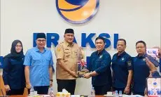  Bupati Rudy Susmanto Apresiasi DPD Nasdem Kabupaten Bogor