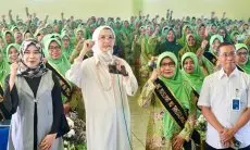 Warga Tanggulangin Sidoarjo Sambut Antusias Arzeti Bilbina pada Sosialisasi Program MBG