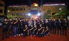 Polresta Bersama Sahabat Raimas Presisi Lakukan Patroli Malam, Amankan 305 Botol Miras