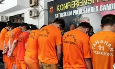 Polrestabes Tetapkan 11 Orang Tersangka Premanisme