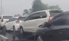 Lima Mobil Tabrakan Beruntun di Tol Cileunyi, Korban Jiwa Nihil
