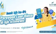 Rayakan HUT ke-64, bank bjb Bikin Libur Panjang Makin Hemat dan Seru!