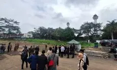 Satpol PP Lakukan Pengosongan dan Penyegelan Eks Palaguna