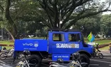 Pawai Juara Liga 1 Indonesia, Persib Gunakan 4 Unimog