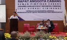 DPC Peradi Cibinong Perkuat Solidaritas Anggota