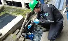 Buang Limbah Sembarangan, DLH Kabupaten Bogor Segel IPAL Pabrik 