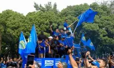 Pawai Persib Berjalan Lancar, Farhan Puji Sinergitas Semua Pihak