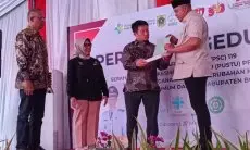 PT PPLI Serahkan Gedung Pustu Nambo ke Pemkab Bogor, Rudy Susmanto: Semoga Ditiru Perusahaan Swasta Lainnya