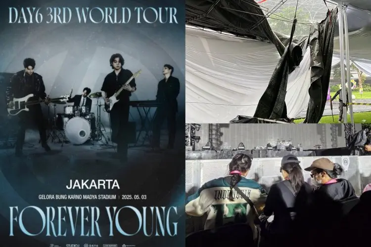 Kekacauan Terjadi saat Konser DAY6 di Jakarta, Mulai dari Perubahan Lokasi hingga Kondisi Tidak Aman