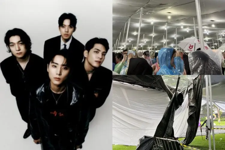 Penggemar Indonesia Lakukan Aksi Protes di Luar Lokasi Konser DAY6 di Jakarta