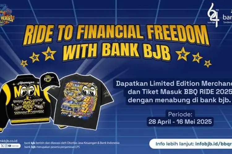 Featuring BBQ Ride,bank bjb Hadirkan Promo Hadiah Merchandise Eksklusif
