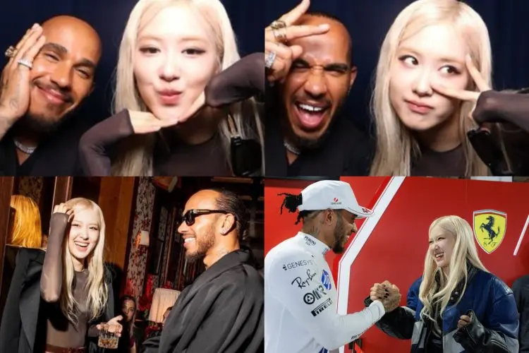 Rose BLACKPINK dan Pembalap F1 Lewis Hamilton Diduga Kencan Karena Kedekatan di After Party Met Gala