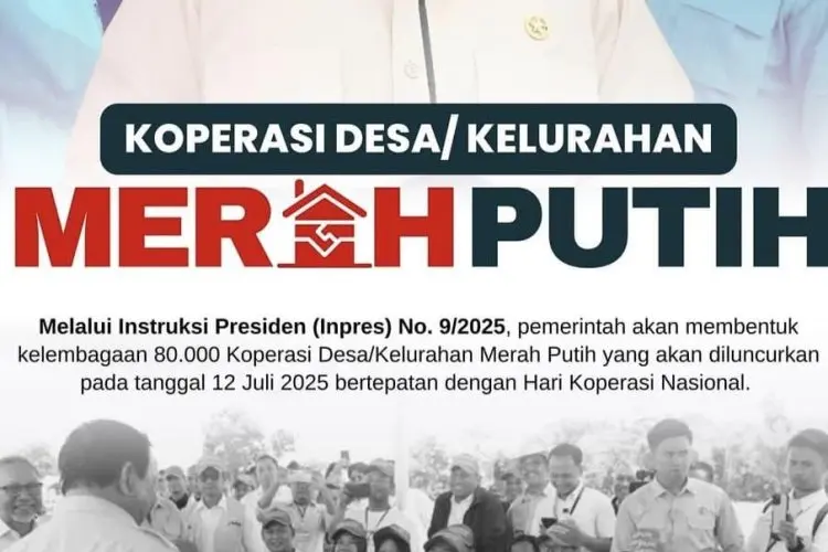 Langkah Strategis Pemerintahan Prabowo Subianto dalam Mewujudkan 80.000 Koperasi Merah Putih hingga 2025, Pahami Mekanisme Ini