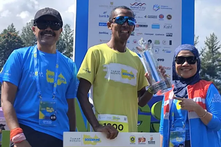Atlet Lari Profesional Agus Prayogo Berharap Kabupaten Bogor Miliki Ajang Tahunan Lari Maraton