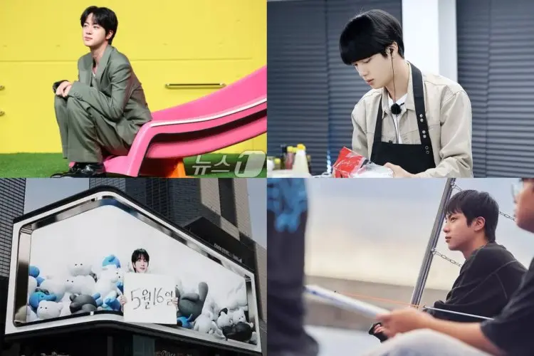Terlalu Sibuk Usai Keluar Wajib Militer hingga Sekarang, Jin BTS Dinobatkan jadi Ikon Pekerja Keras
