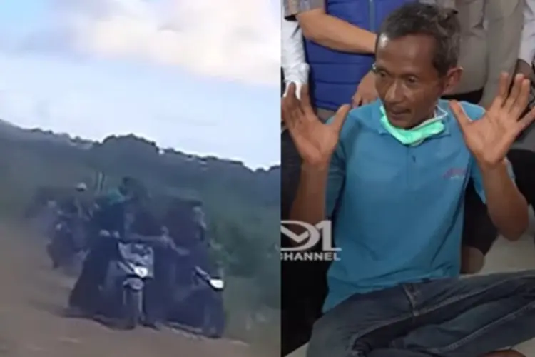 Klarifikasi Warga Soal Video Sejumlah Orang Naik Motor Dekati Lokasi Ledakan Amunisi di Garut