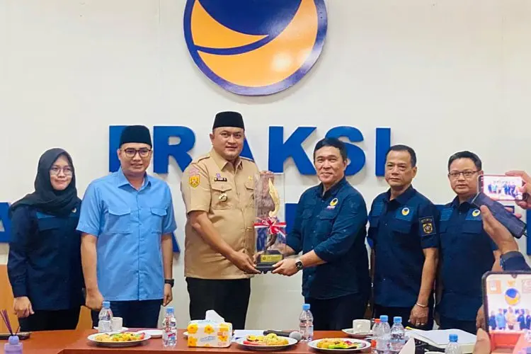  Bupati Rudy Susmanto Apresiasi DPD Nasdem Kabupaten Bogor