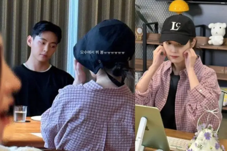 Bukan dengan Lee Jong Suk, IU Ketahuan Rayakan Ulang Tahun dengan V BTS