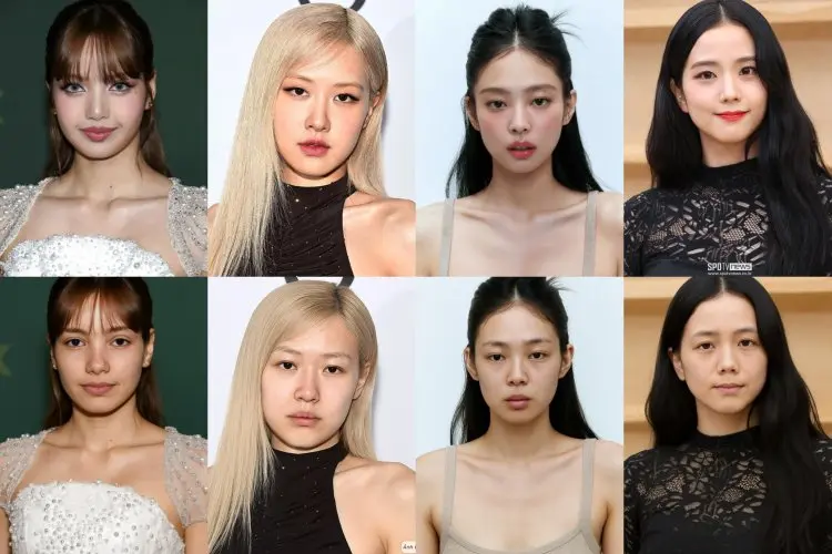 Foto BLACKPINK Tanpa Makeup yang Dibuat AI Timbulkan Kehebohan