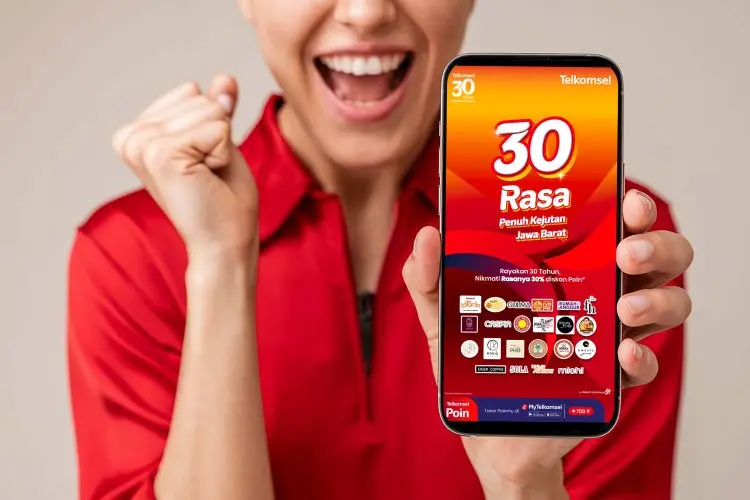 Telkomsel Bersama Program 30 Rasa Penuh Kejutan Jawa Barat, Cuma Tukar POIN Dapatkan banyak Potongan Harga Ragam Kuliner