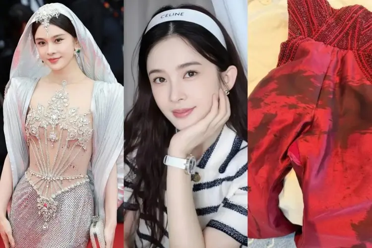 Pakai Busana Transparan, Aktris Tiongkok Zhao Yingzi yang Buat Rumor Kencan Cha Eun Woo Diusir dari Cannes 2025