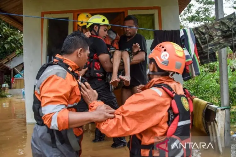 BPBD Ciamis Turunkan Personel Tangani Daerah Terdampak Bencana Alam
