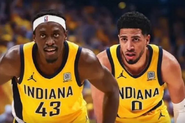 Dramatis, Knicks vs Pacers 135-138, Tyrese Haliburton Bikin Aksi Jalen Burton Jadi Tenggelam