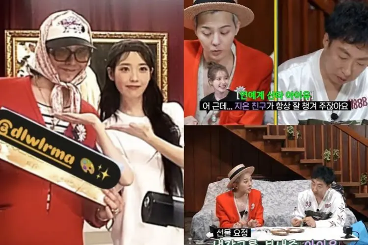 Ternyata IU Beri G-Dragon Hadiah Kulkas Berisi Soju Sebelum Dia Berangkat Wajib Militer
