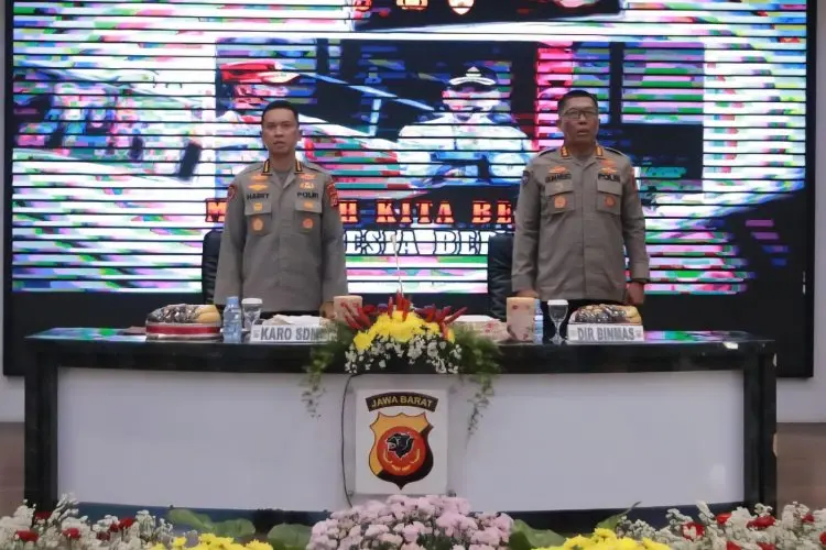 Polda Jabar Gelar Rakernis SDM 2025, Tekankan Pentingnya SDM Polri Unggul dan Berintegritas
