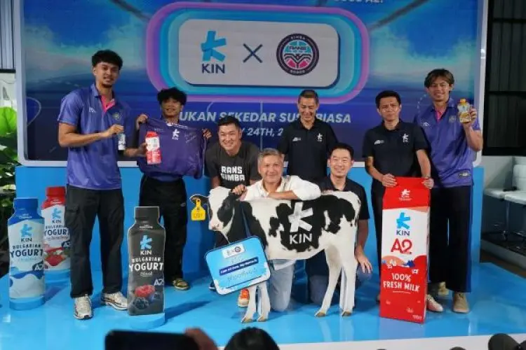 Dorong Generasi Muda Hidup Sehat, KIN Dairy Berkolaborasi dengan RANS Simba Basketball
