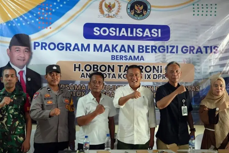 Warga Cibarusah Bekasi Antusias Ikuti Sosialisasi Program Makan Bergizi Gratis